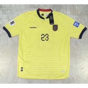 Marathon Authentic WC Qualifiers 2026 Ecuador Moisés Caicedo Jersey Men’s Sz 2XL